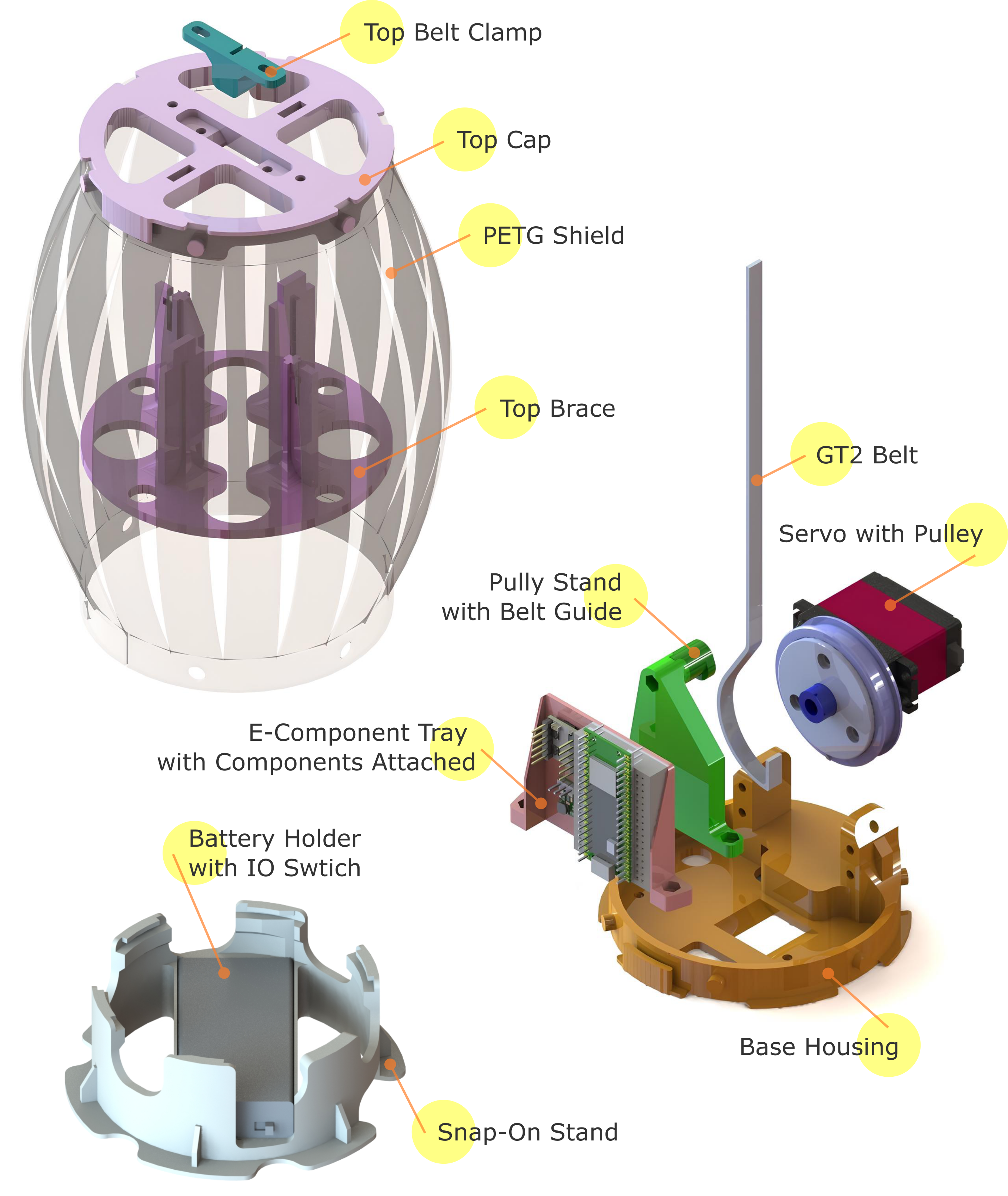 Lantern Exploded View
